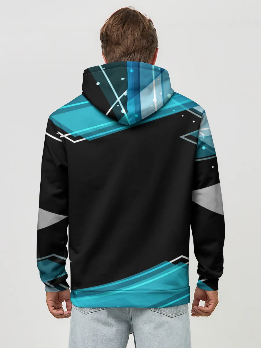 Худи мужской база хлопок / RUSSIA.