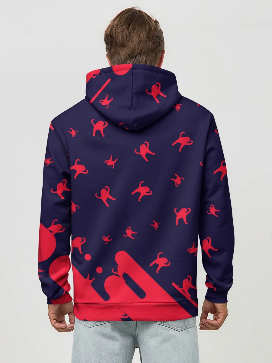 Худи мужской база хлопок / ЪУЪ СЪУКА