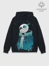 Худи мужской база хлопок / UNDERTALE SANS