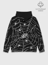 Худи мужской база хлопок / Паутина с пауками