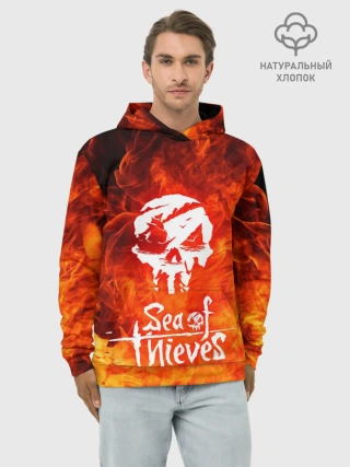Худи мужской база хлопок / SEA OF THIEVES