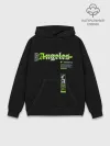 Худи мужской база хлопок / Los Angeles