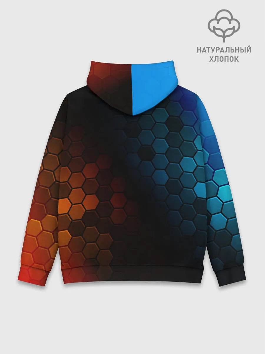 Худи мужской база хлопок / PORTAL / ПОРТАЛ