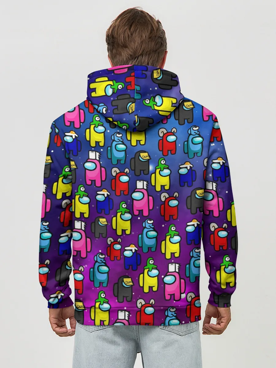 Худи мужской база хлопок / AMONG US