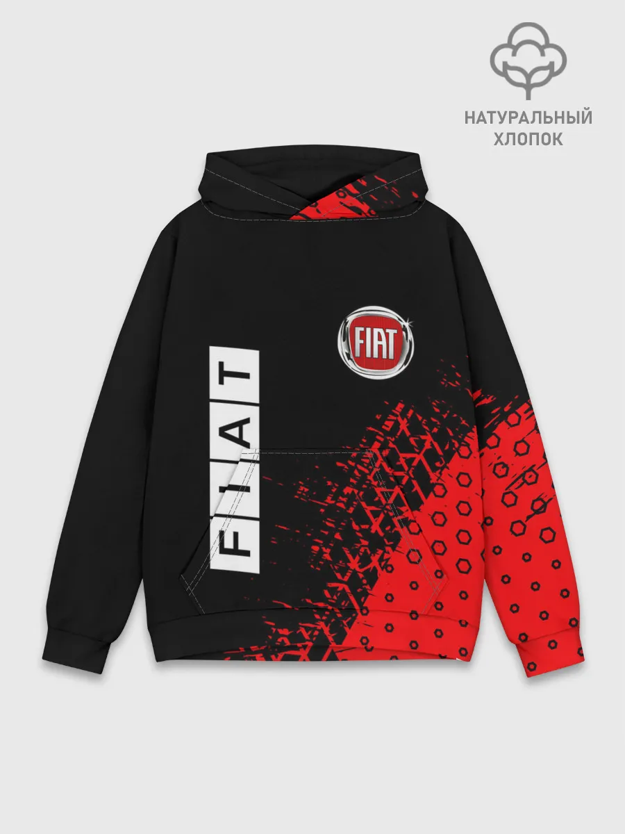 Худи мужской база хлопок / FIAT / Фиат