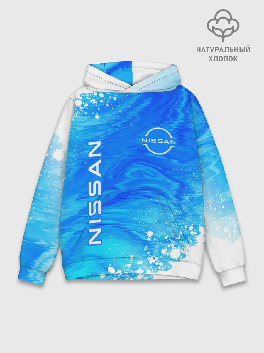 Худи мужской база хлопок / NISSAN / Ниссан