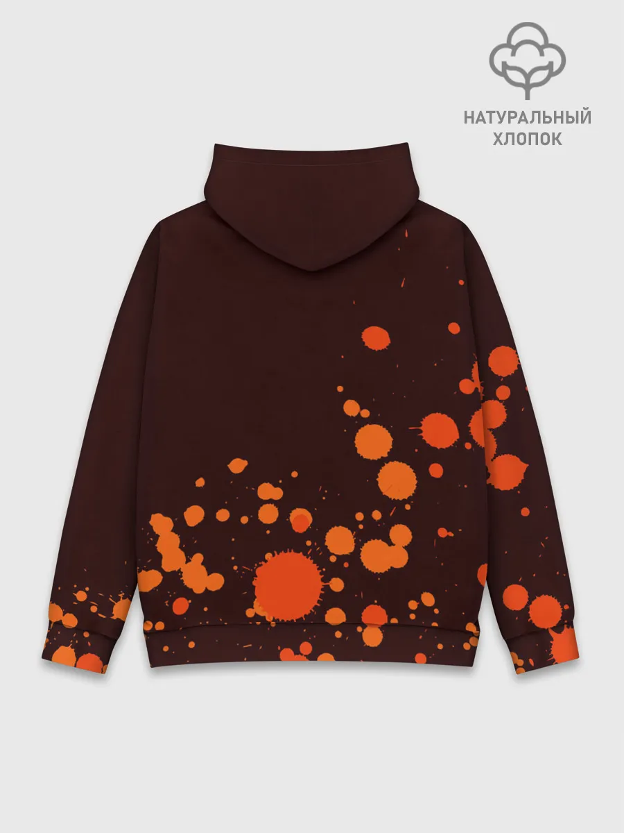 Худи мужской база хлопок / ЛИСИЧКА / FOXY