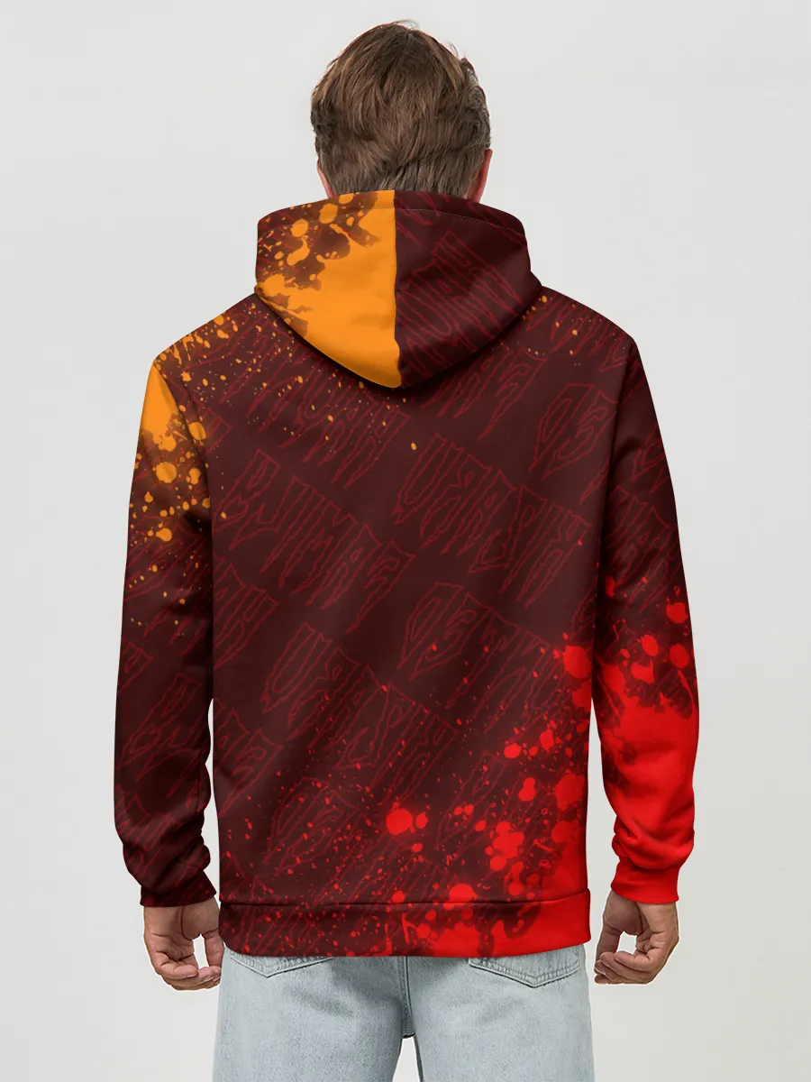 Худи мужской база хлопок / KIZARU / КИЗАРУ