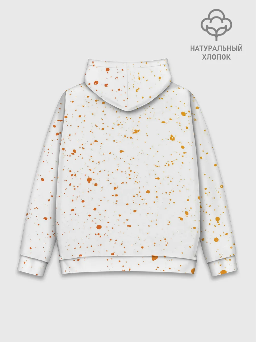 Худи мужской база хлопок / FOX