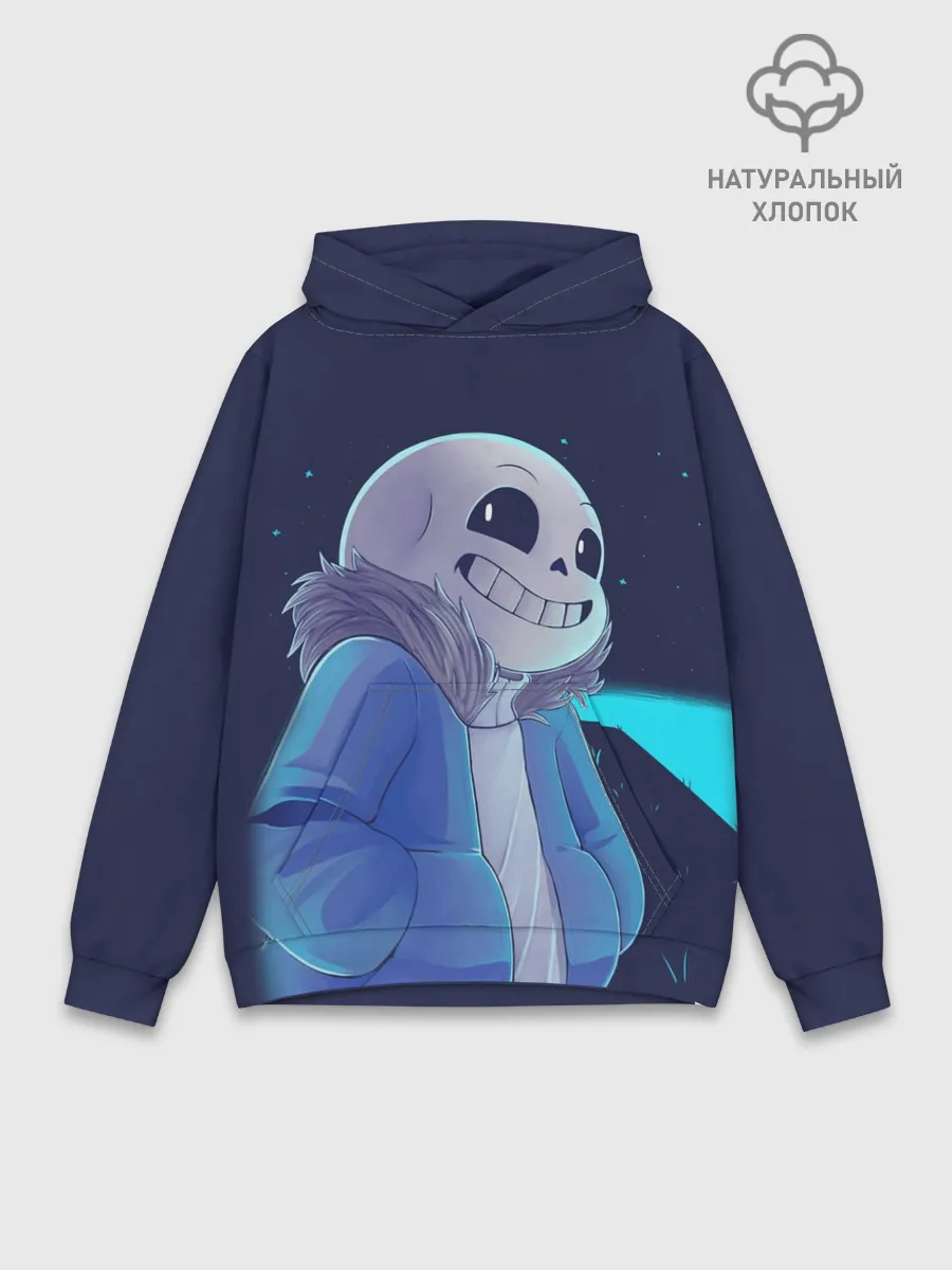 Худи мужской база хлопок / UNDERTALE