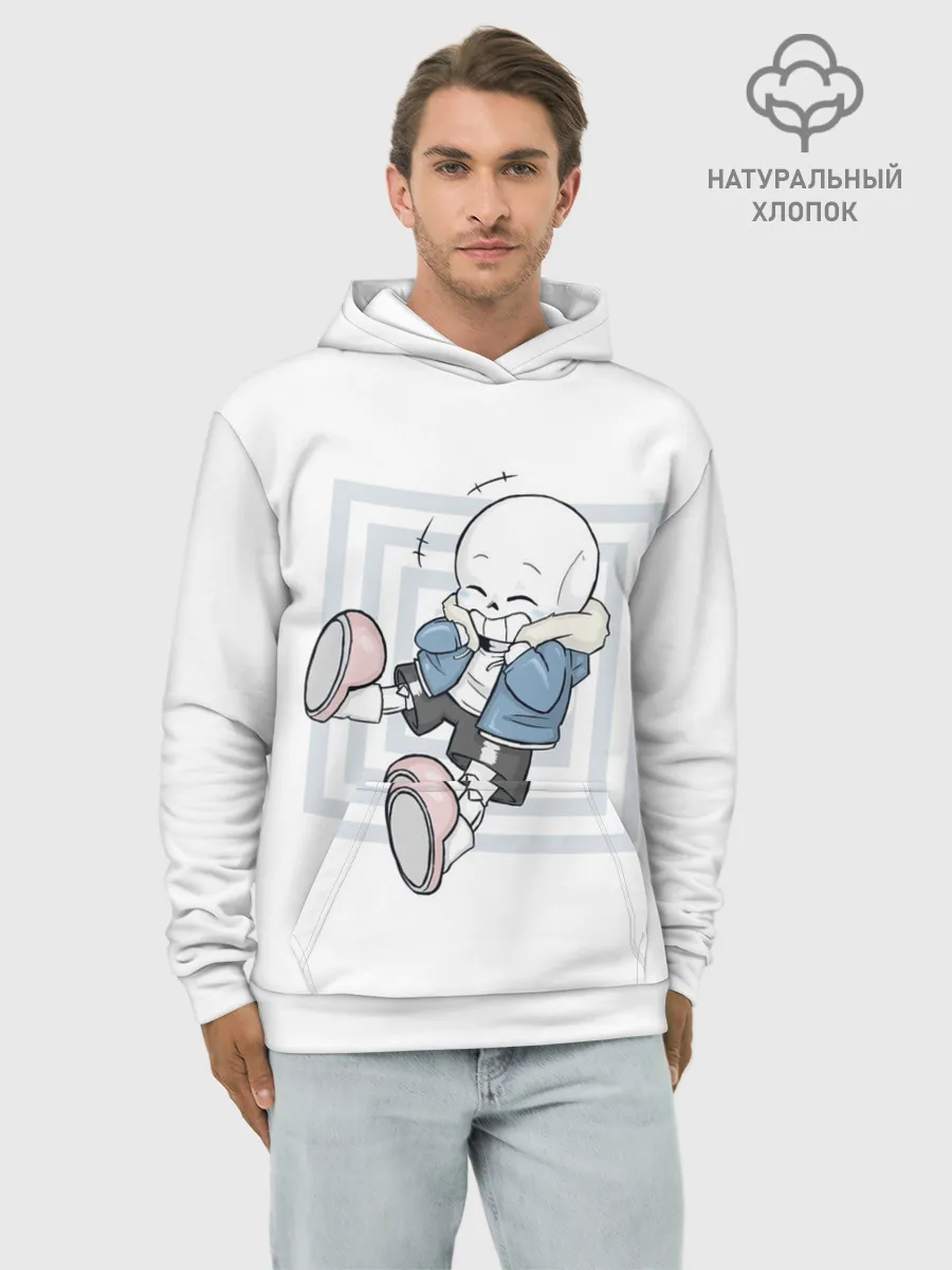 Худи мужской база хлопок / UNDERTALE