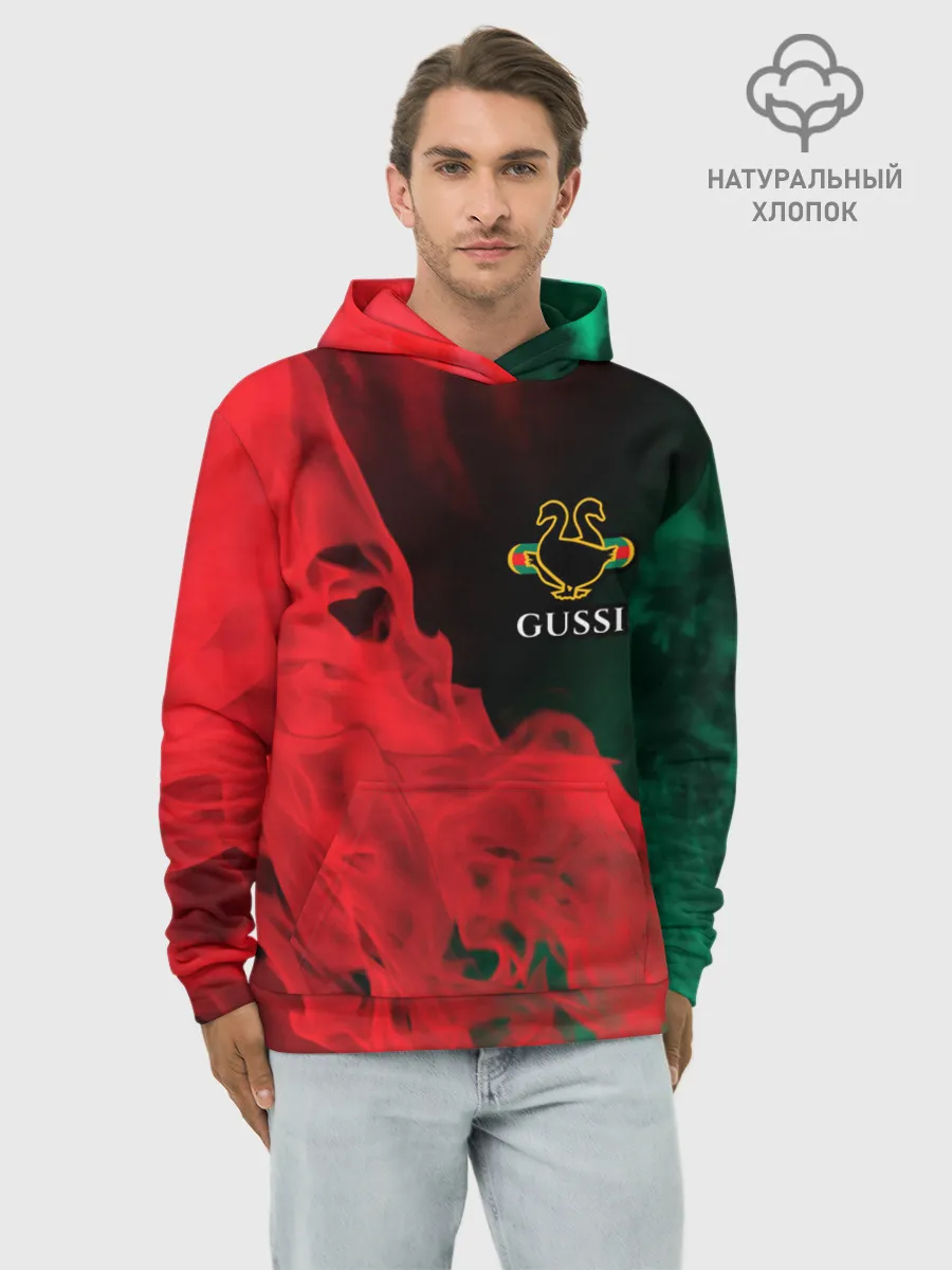 Худи мужской база хлопок / GUSSI / ГУСИ