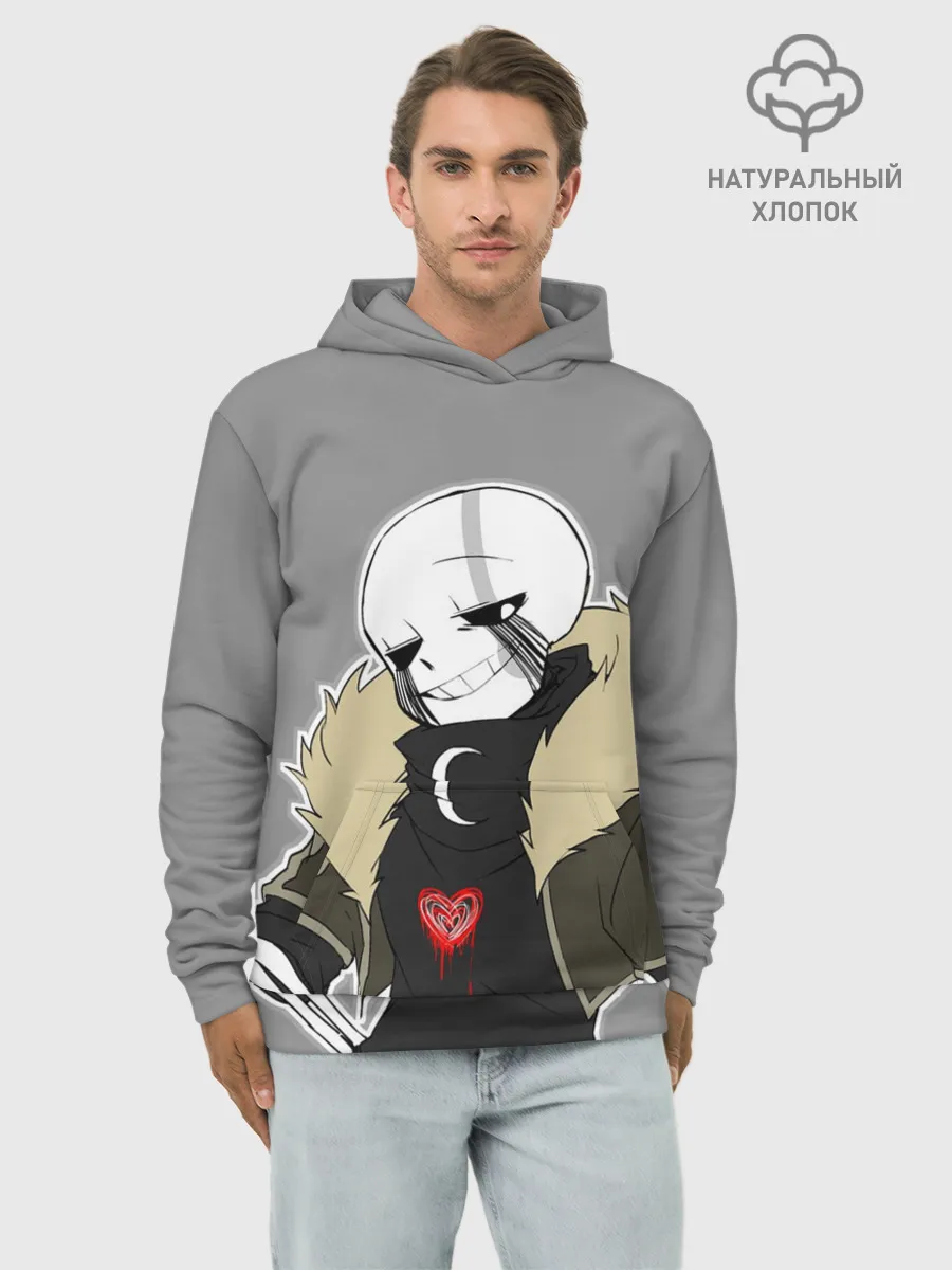 Худи мужской база хлопок / UNDERTALE