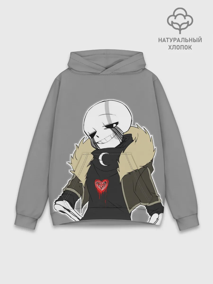 Худи мужской база хлопок / UNDERTALE