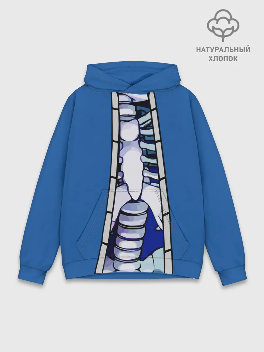 Худи мужской база хлопок / КУРТКА САНСА