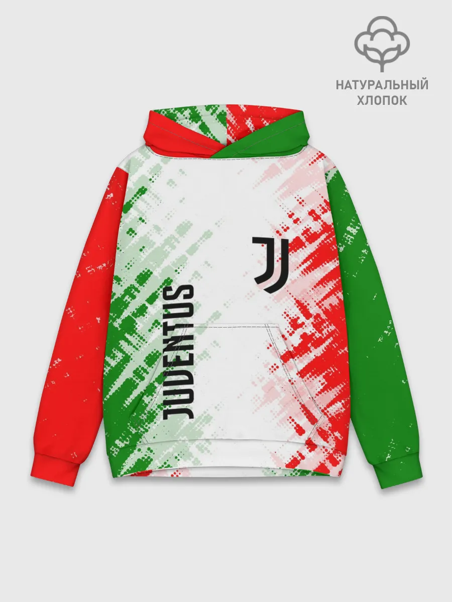 Худи мужской база хлопок / JUVENTUS
