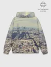 Худи мужской база хлопок / Париж