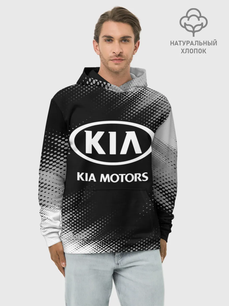 Худи мужской база хлопок / KIA / КИА