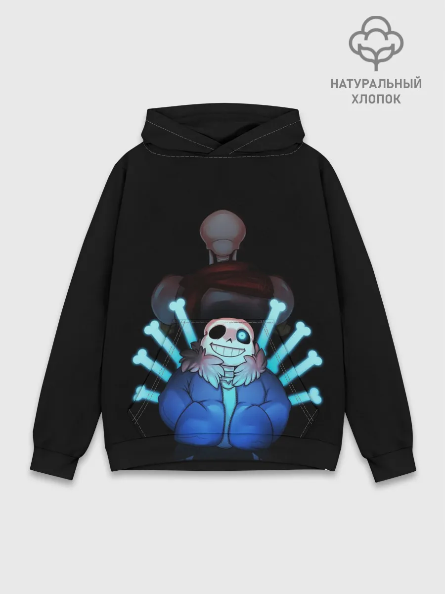 Худи мужской база хлопок / UNDERTALE