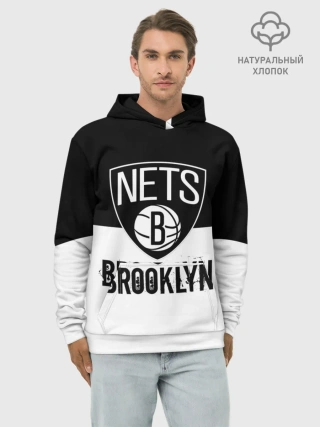 Худи мужской база хлопок / Бруклирн