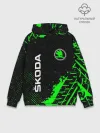 Худи мужской база хлопок / SKODA / Шкода