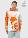 Худи мужской база хлопок / ЛИСИЧКА / FOXY
