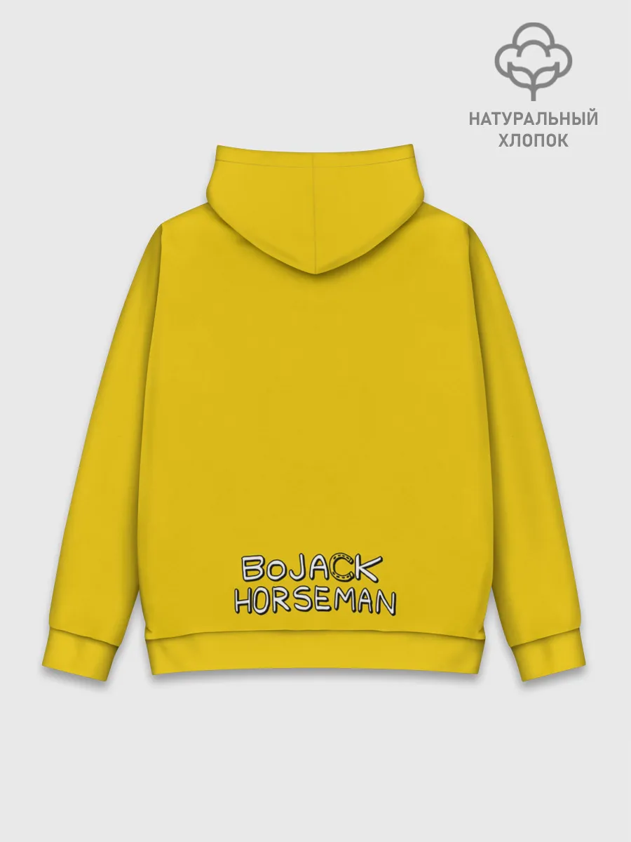 Худи мужской база хлопок / Конь БоДжек