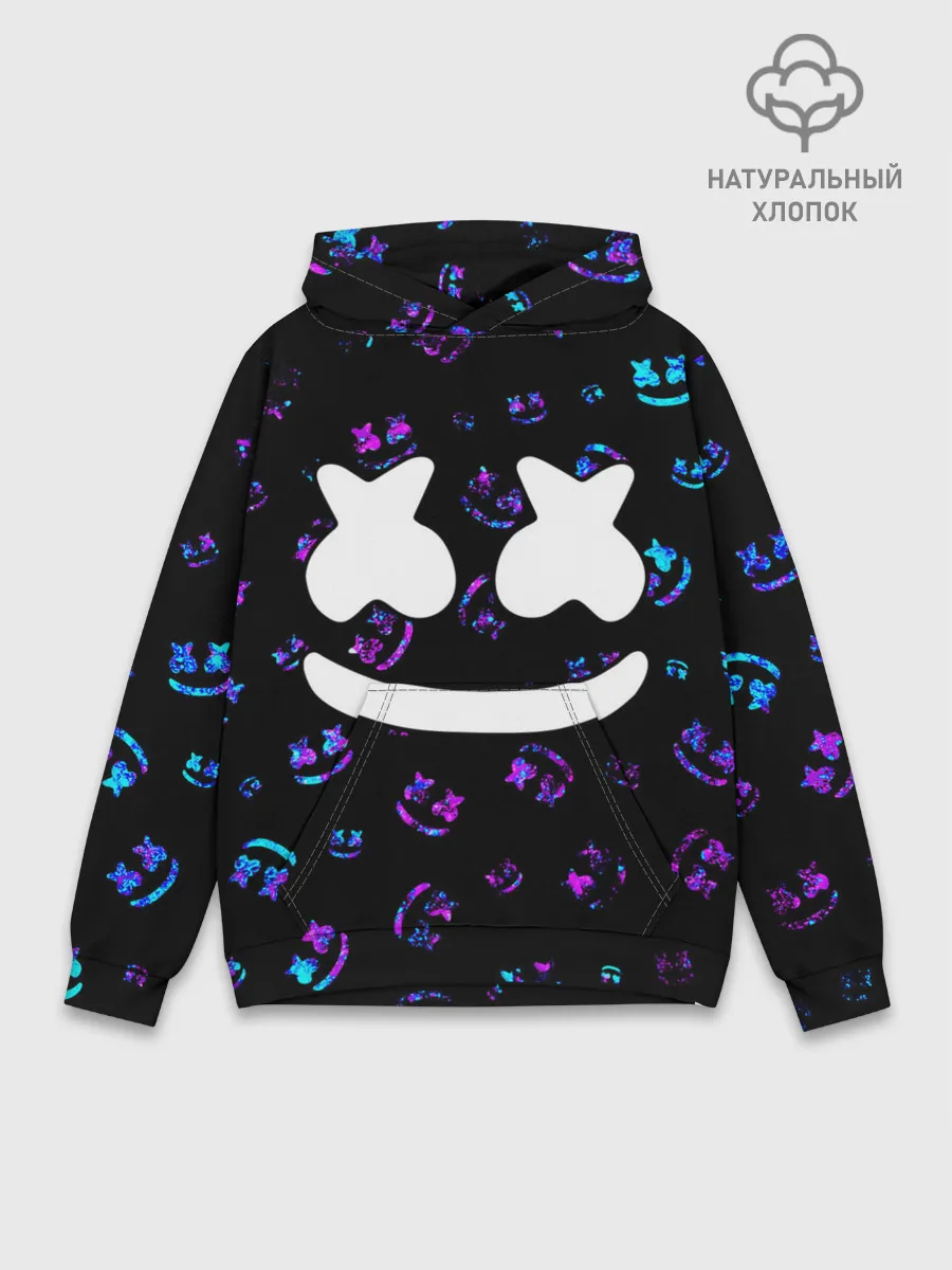 Худи мужской база хлопок / MARSHMELLO / МАРШМЕЛЛОУ