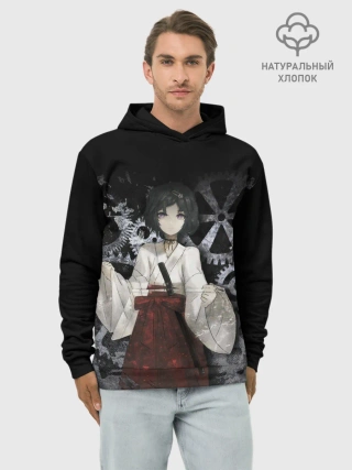 Худи мужской база хлопок / Врата Штейны: Урушибара Рука.