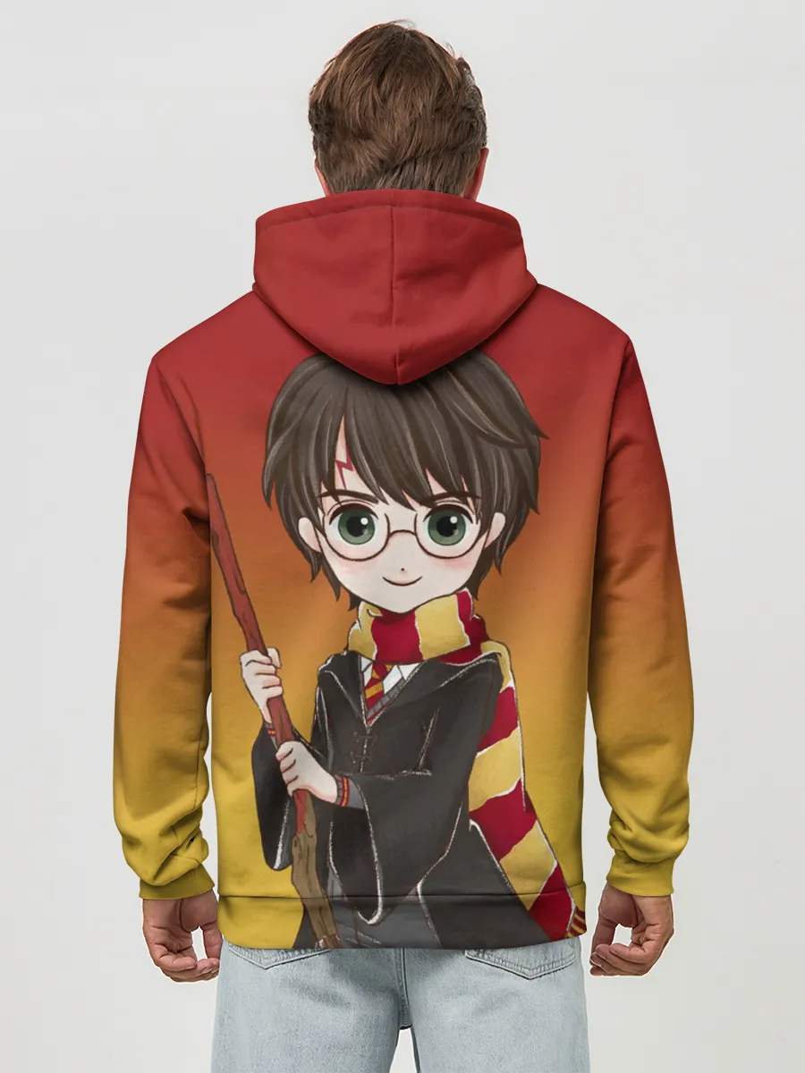 Худи мужской база хлопок / Гарри Поттер