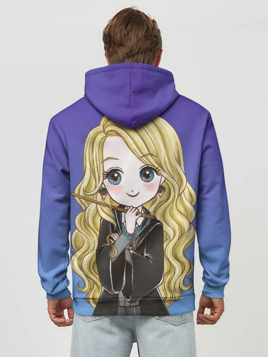 Худи мужской база хлопок / Луна Лавгуд