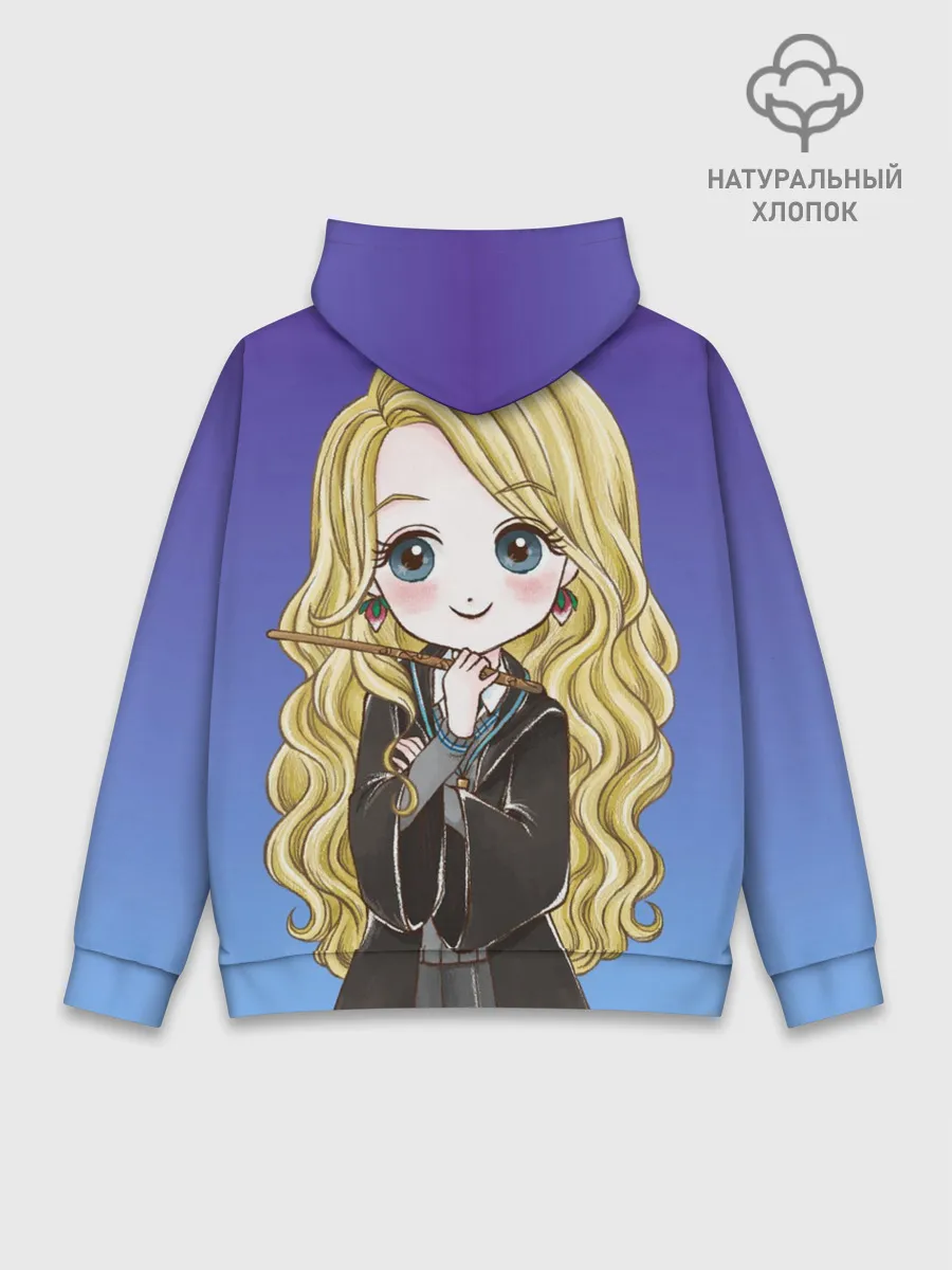 Худи мужской база хлопок / Луна Лавгуд