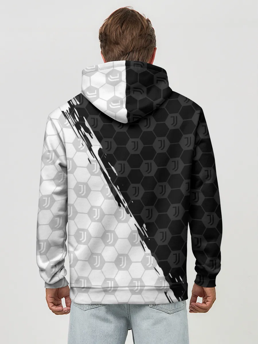 Худи мужской база хлопок / JUVENTUS