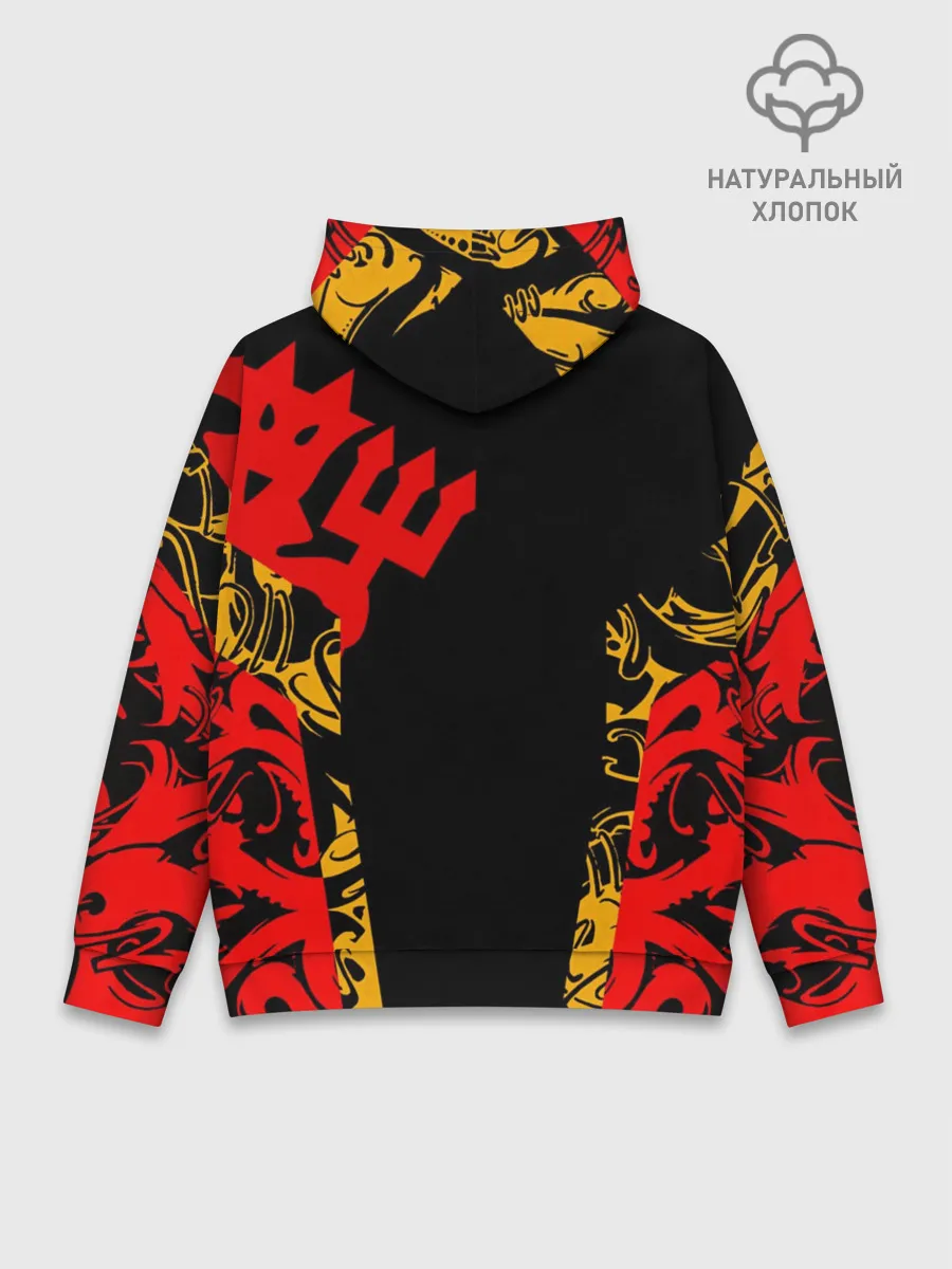 Худи мужской база хлопок / Manchester United | Red Devils