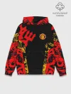 Худи мужской база хлопок / Manchester United | Red Devils