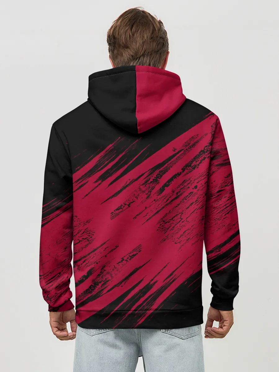 Худи мужской база хлопок / Чикаго Буллз