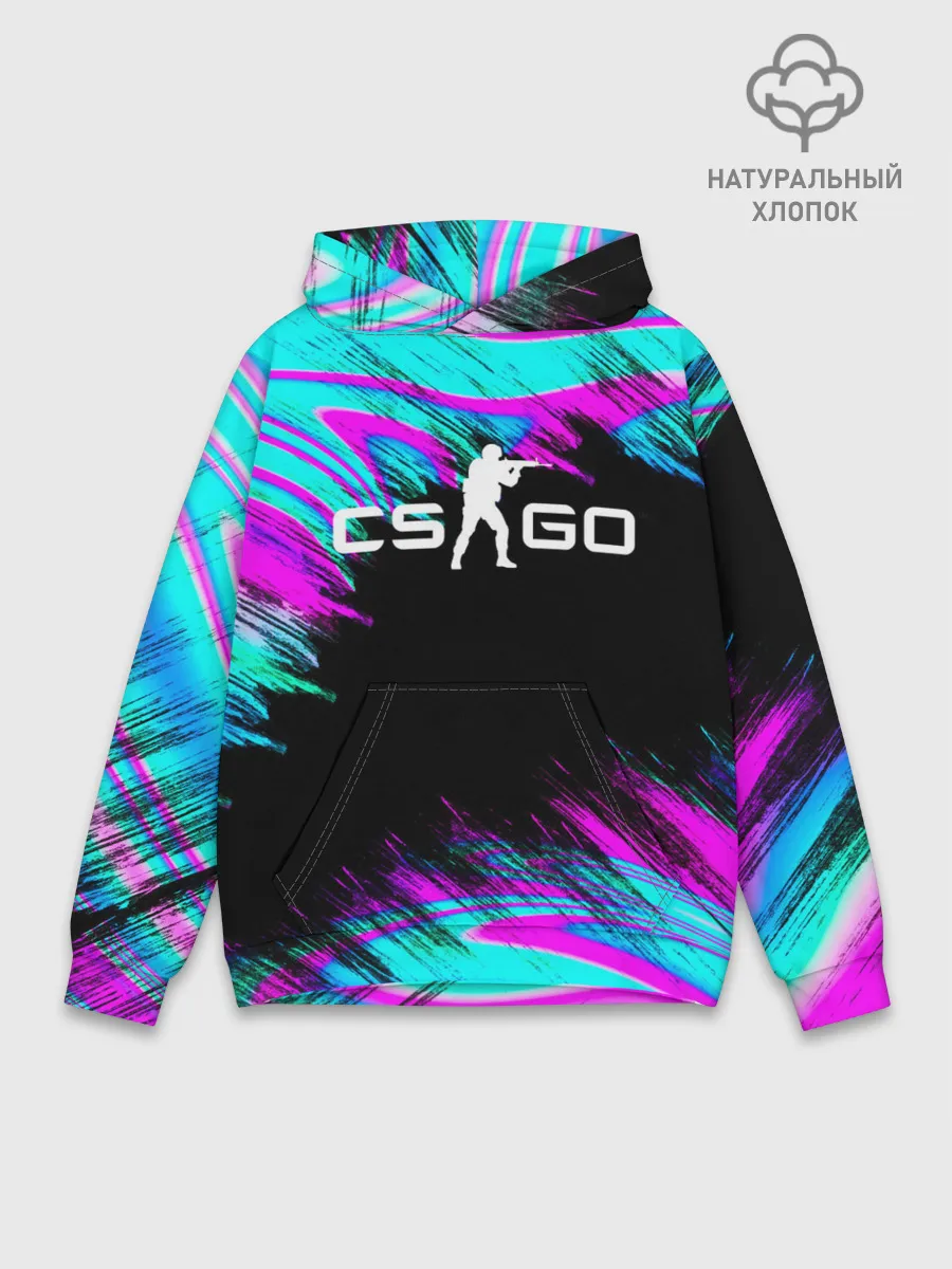 Худи мужской база хлопок / CS GO
