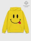 Худи мужской база хлопок / Смайлик