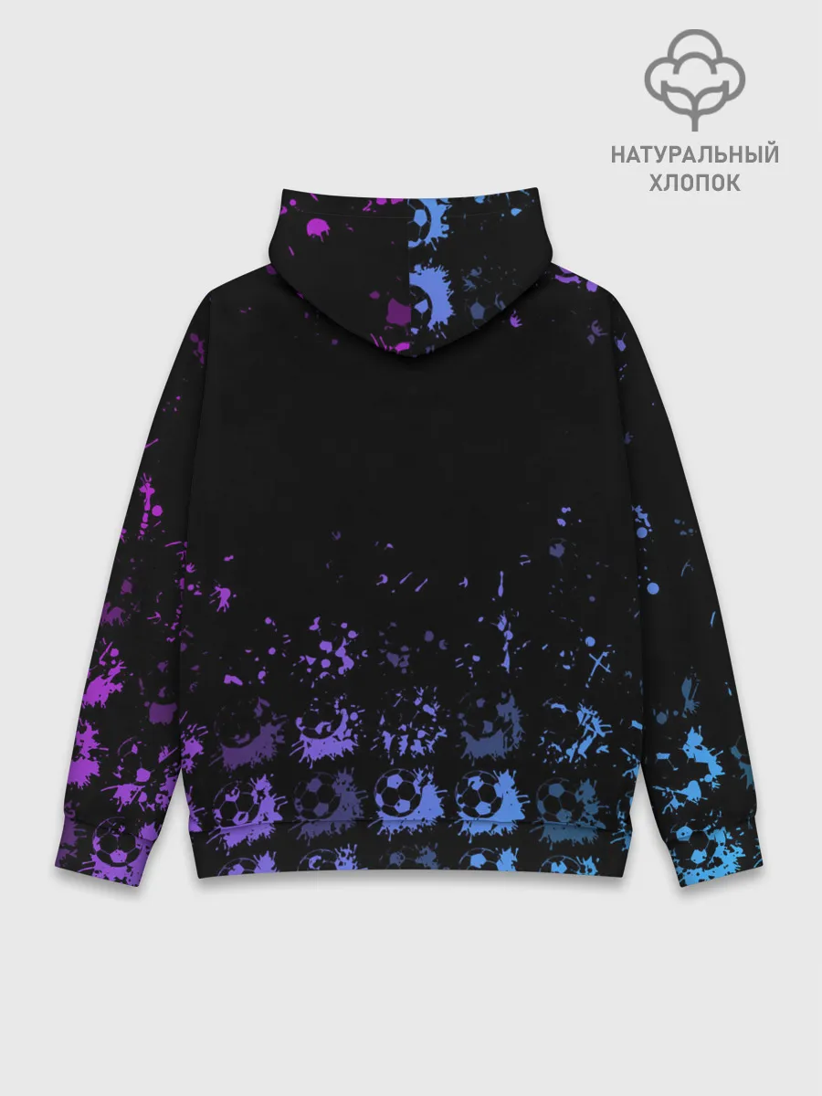 Худи мужской база хлопок / JUVENTUS.