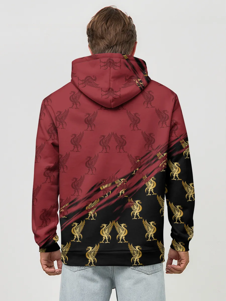 Худи мужской база хлопок / LIVERPOOL.