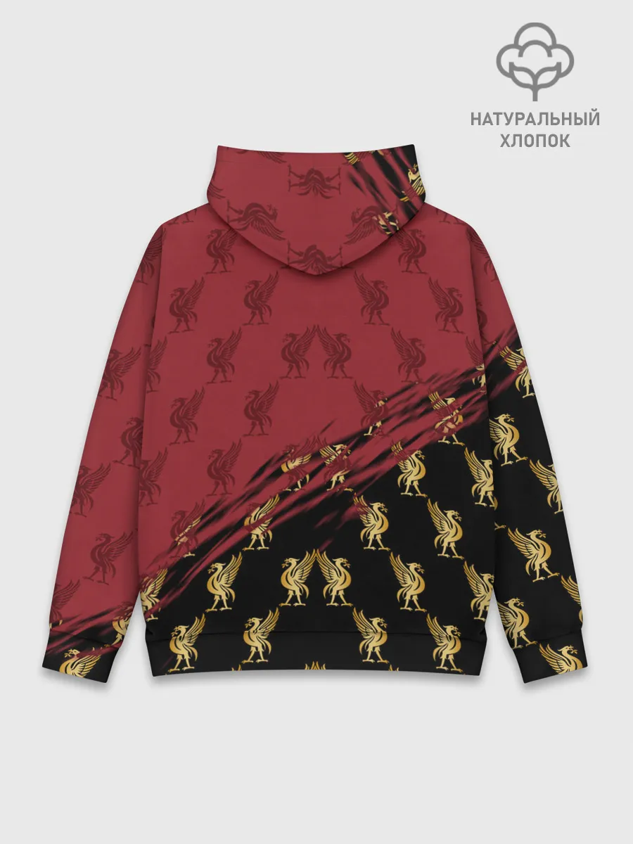 Худи мужской база хлопок / LIVERPOOL.