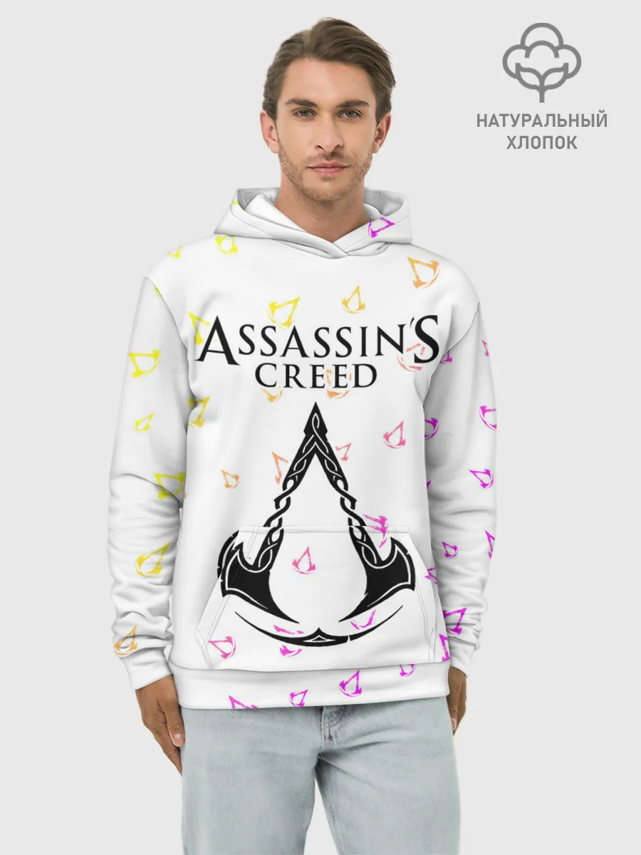 Худи мужской база хлопок / ASSASSIN’S CREED VALHALLA