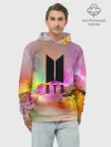 Худи мужской база хлопок / BTS