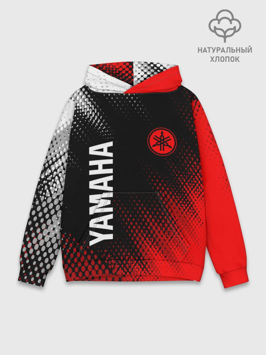 Худи мужской база хлопок / YAMAHA MOTOR / Ямаха