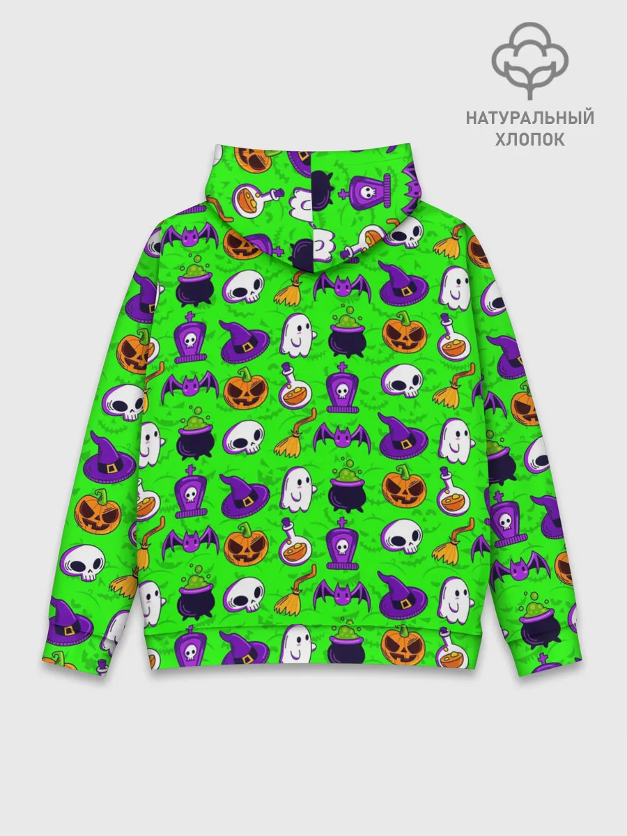 Худи мужской база хлопок / HALLOWEEN