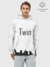 Худи мужской база хлопок / Twin cities