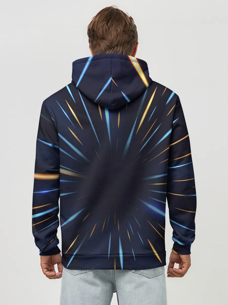 Худи мужской база хлопок / SONIC.