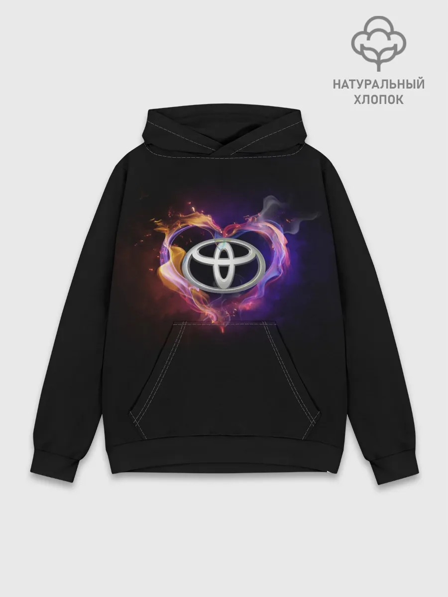 Худи мужской база хлопок / Toyota