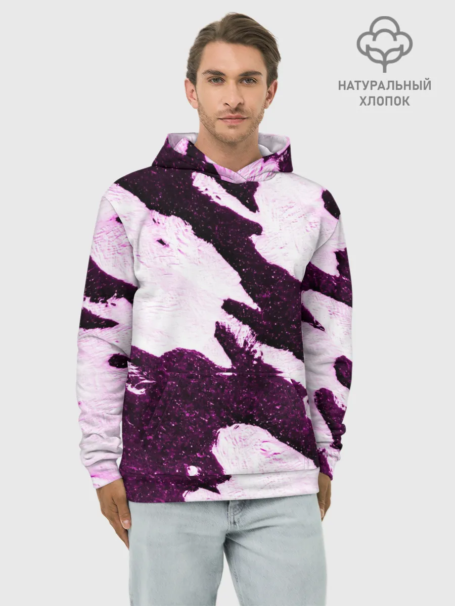 Худи мужской база хлопок / Shine