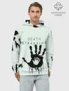 Худи мужской база хлопок / DEATH STRANDING